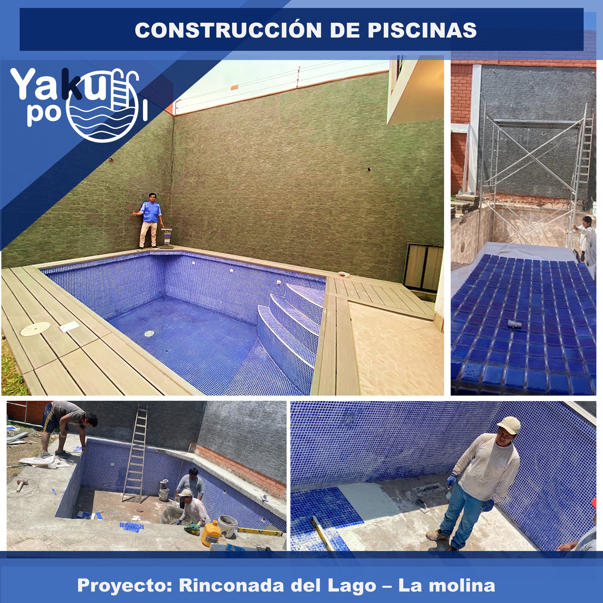 Construcción de Piscina en La Molina | Diseño de Piscina | Yaku Pool