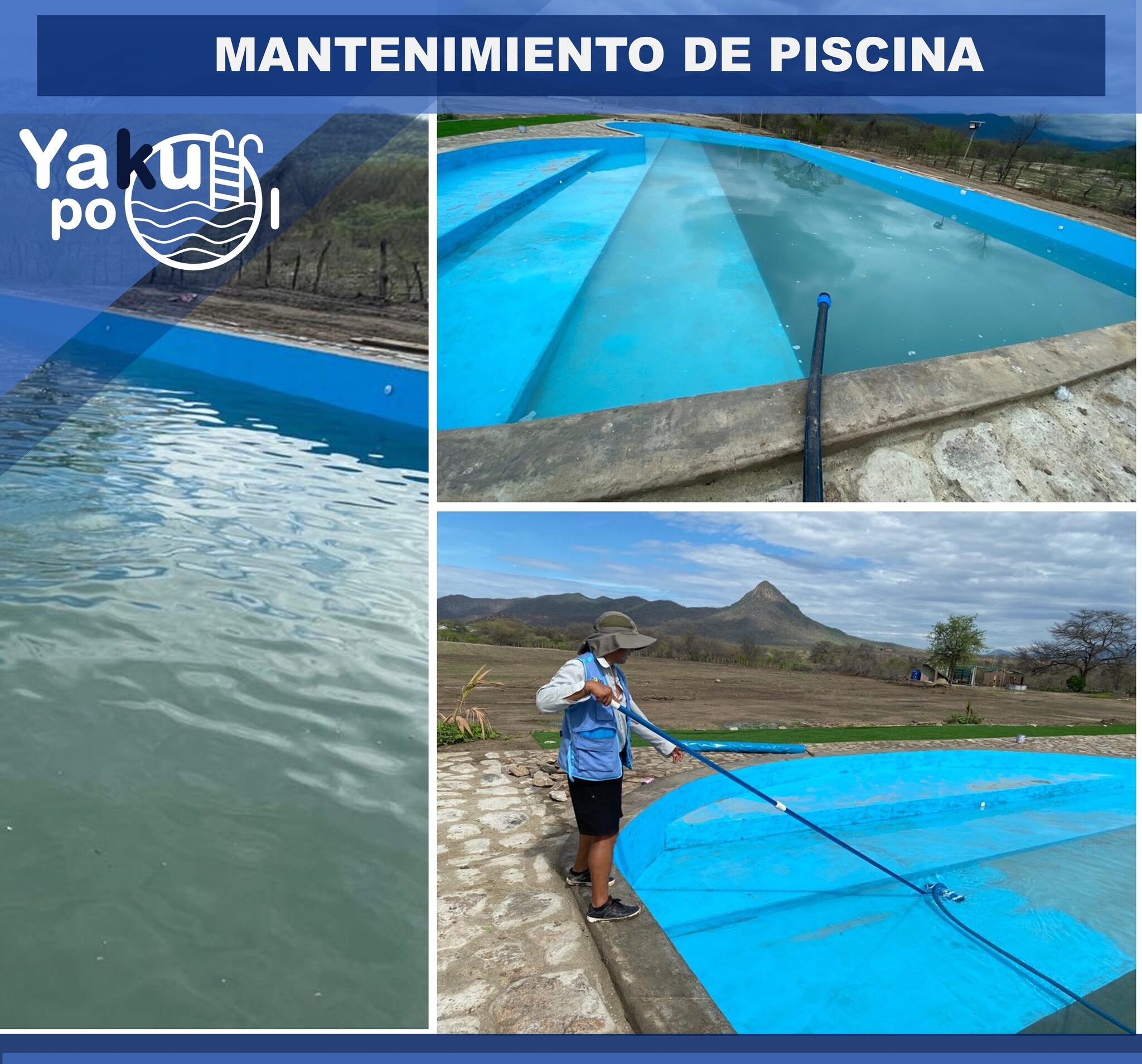 Construcción de Piscina en Piura| Diseño de Piscina | Yaku Pool