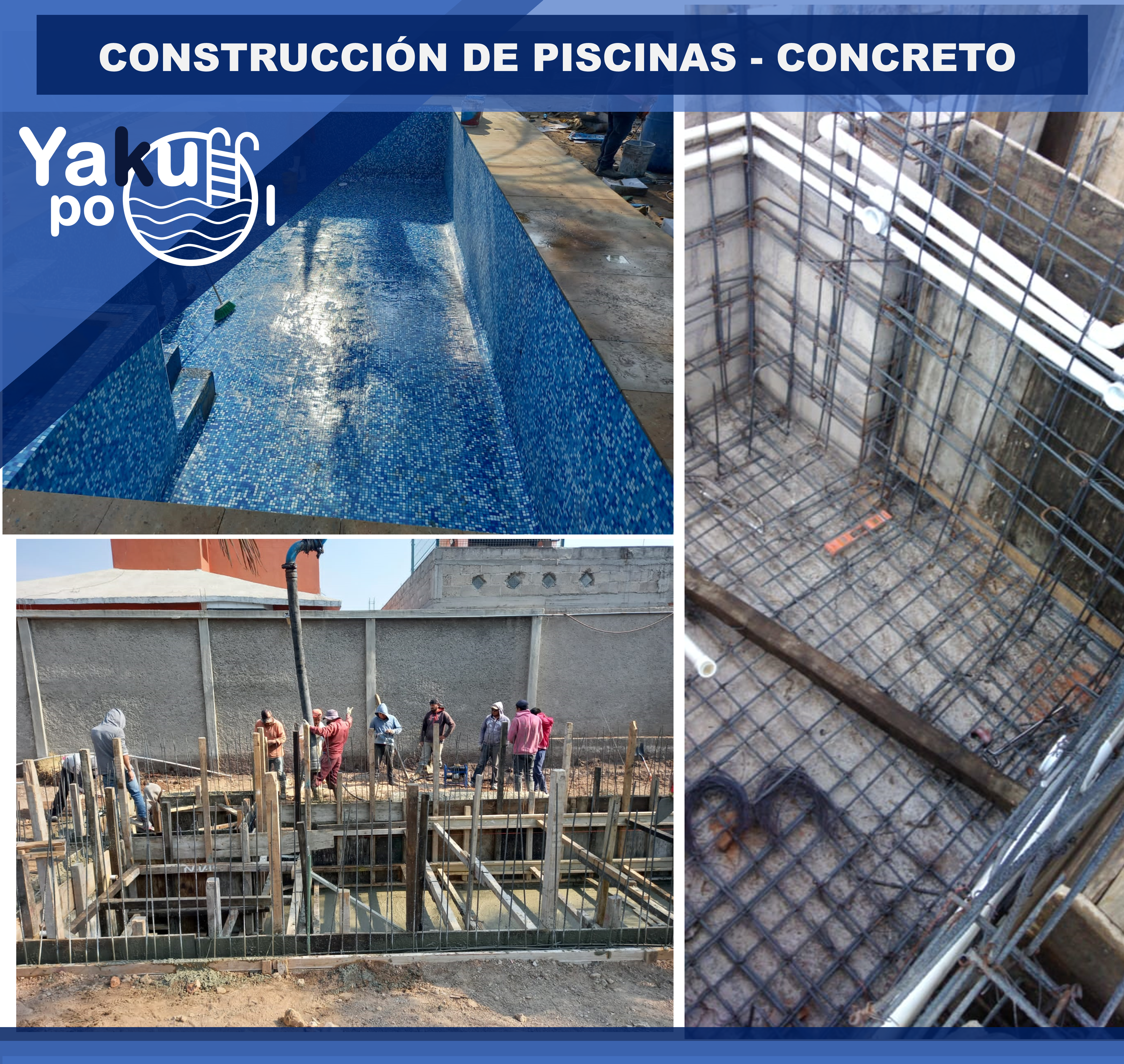 Construcción de Piscina en Cieneguilla | Diseño de Piscina | Yaku Pool